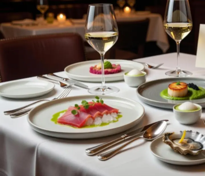 Degustacyjne menu sezonowe serwowane w kilku eleganckich odsłonach